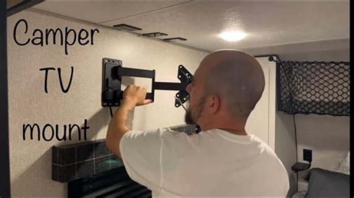 Can you mount a TV in an RV?
