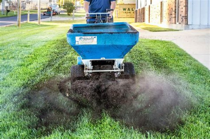 Can you top dress lawn with compost?