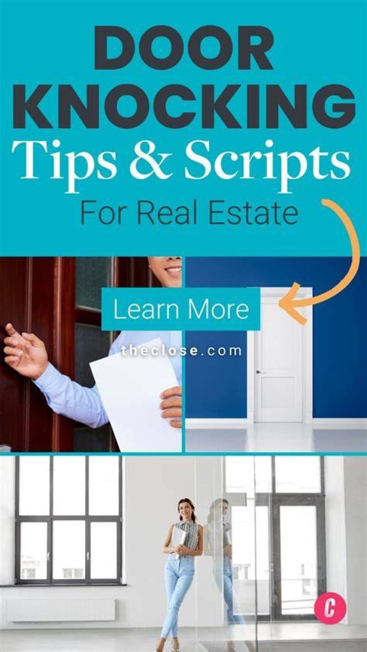 Does Door Knocking work real estate?
