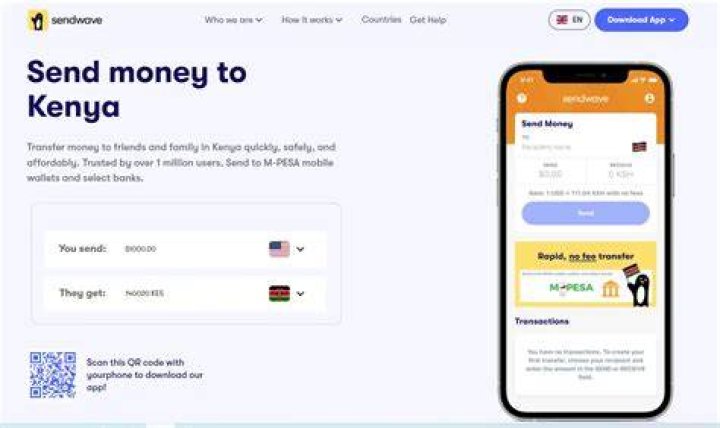 Does Sendwave work in Kenya?