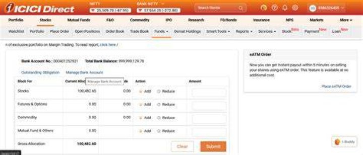How can I renew my SIP in ICICIdirect?