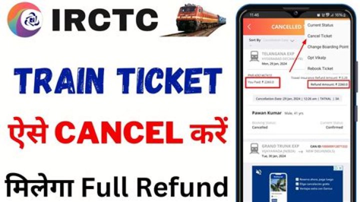 How can I reschedule my train ticket?