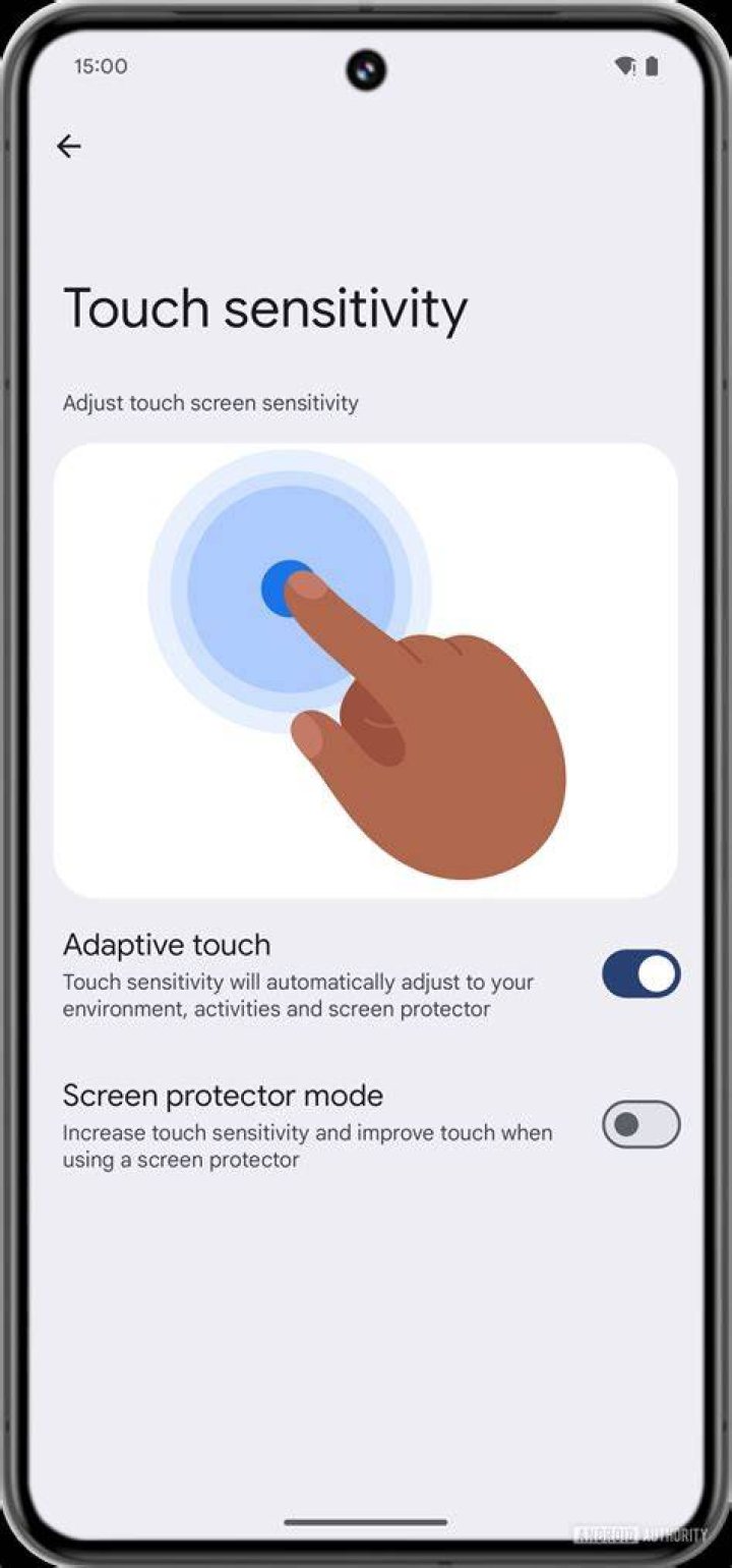 How do I adjust the touch sensitivity on my note 5?