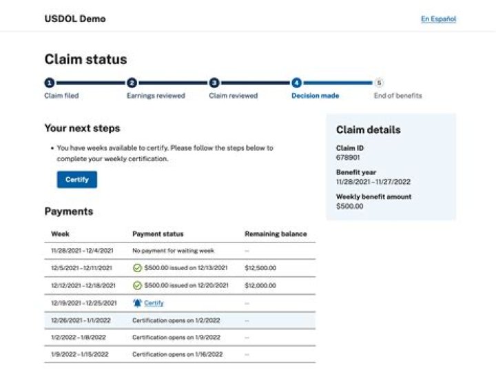 How do I check the status of my unemployment claim in Kansas?