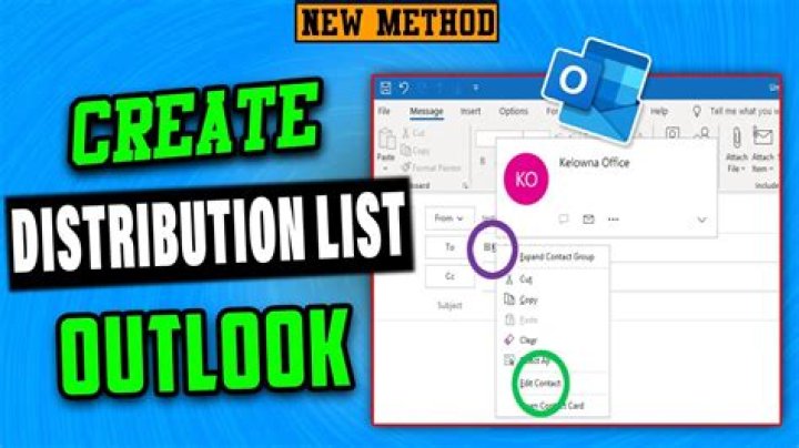 How do I delete a distribution list in Outlook 2016?