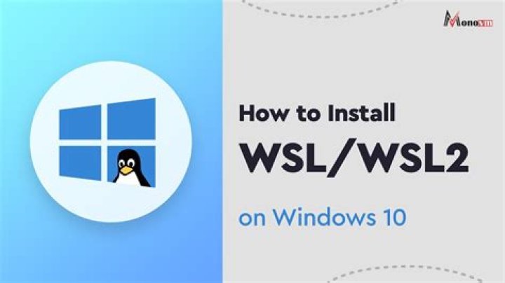How do I install WSL2 on Windows 10?