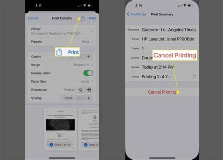 How do I print from one location to another?