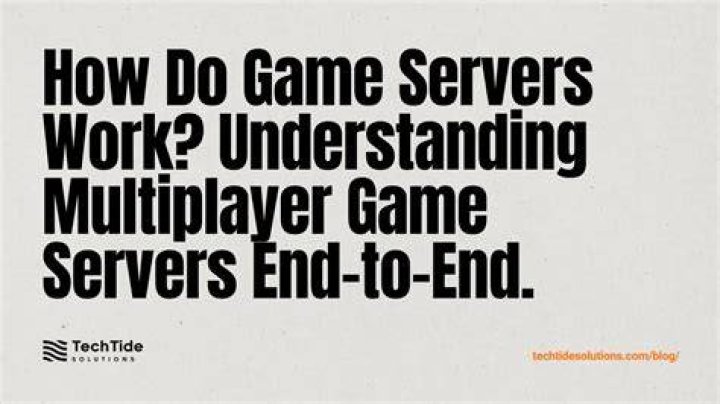 How do multiplayer games servers work?
