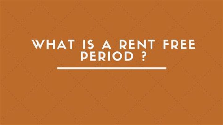 How do you account for rent free periods?