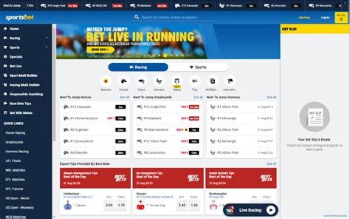 How do you bet on sportsbet?