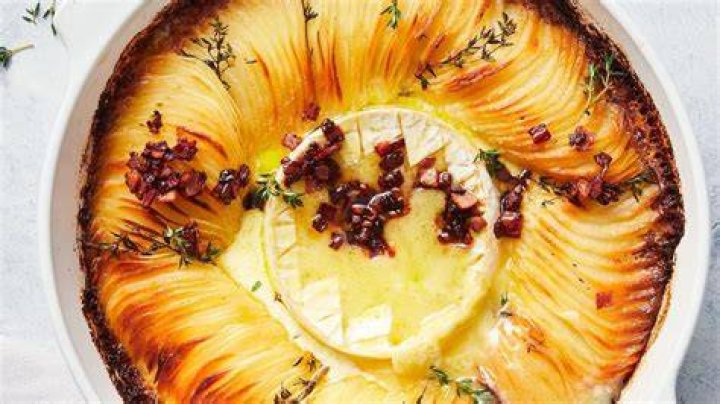 How do you cook a half wheel of brie cheese?