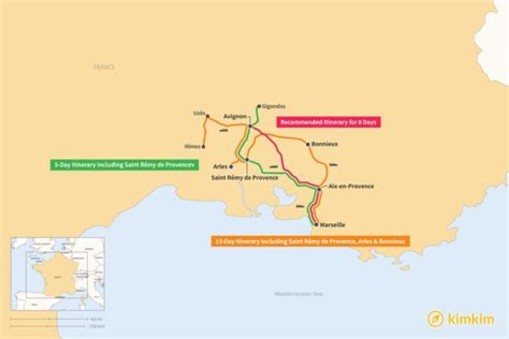 How do you get from Aix en Provence to Marseille?