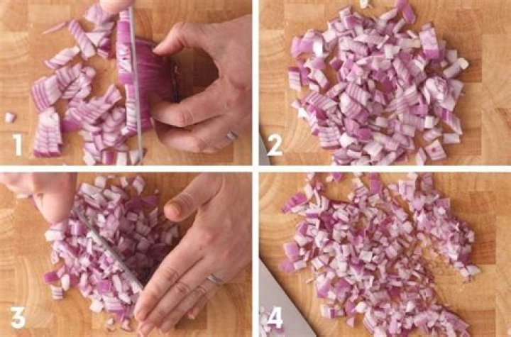 How do you make mince cuts?