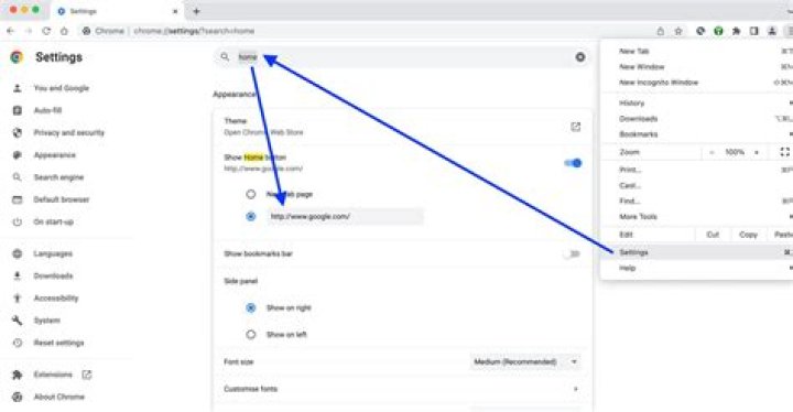 How do you set Google as homepage on Mac?