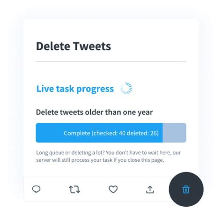 How long does it take for twitter to delete a tweet?