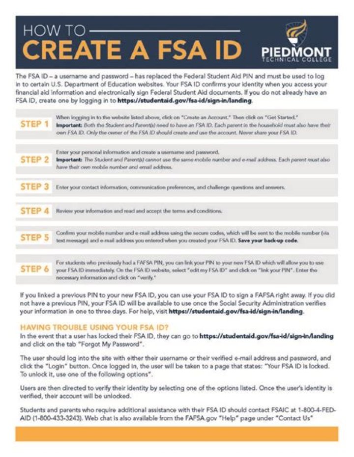 How long does it take to create a fafsa ID?