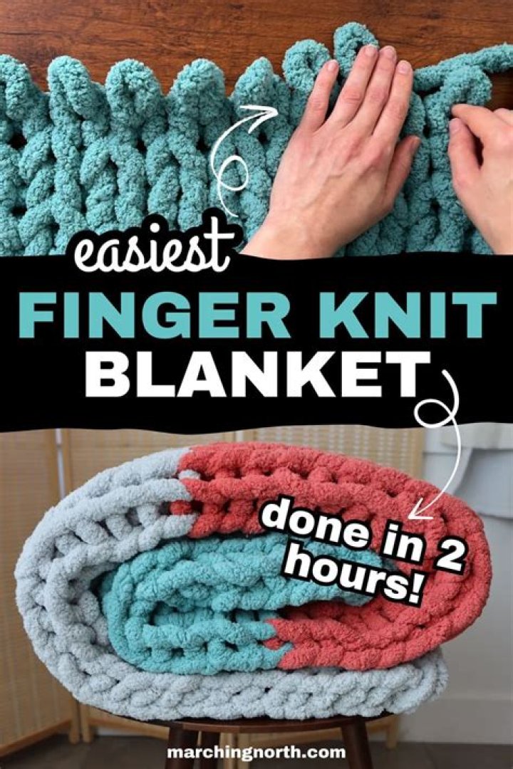 How long does it take to knit a blanket?