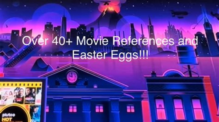 How many movie references are in the Roku screensaver?