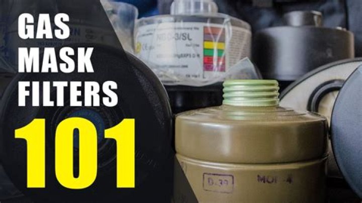 How often should gas mask filters be changed?