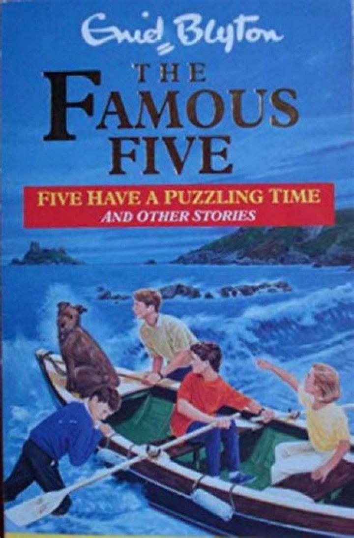 How old was Enid Blyton when she wrote her first book?