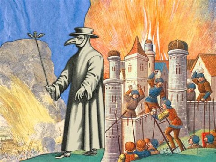 How was the Black Death controlled?