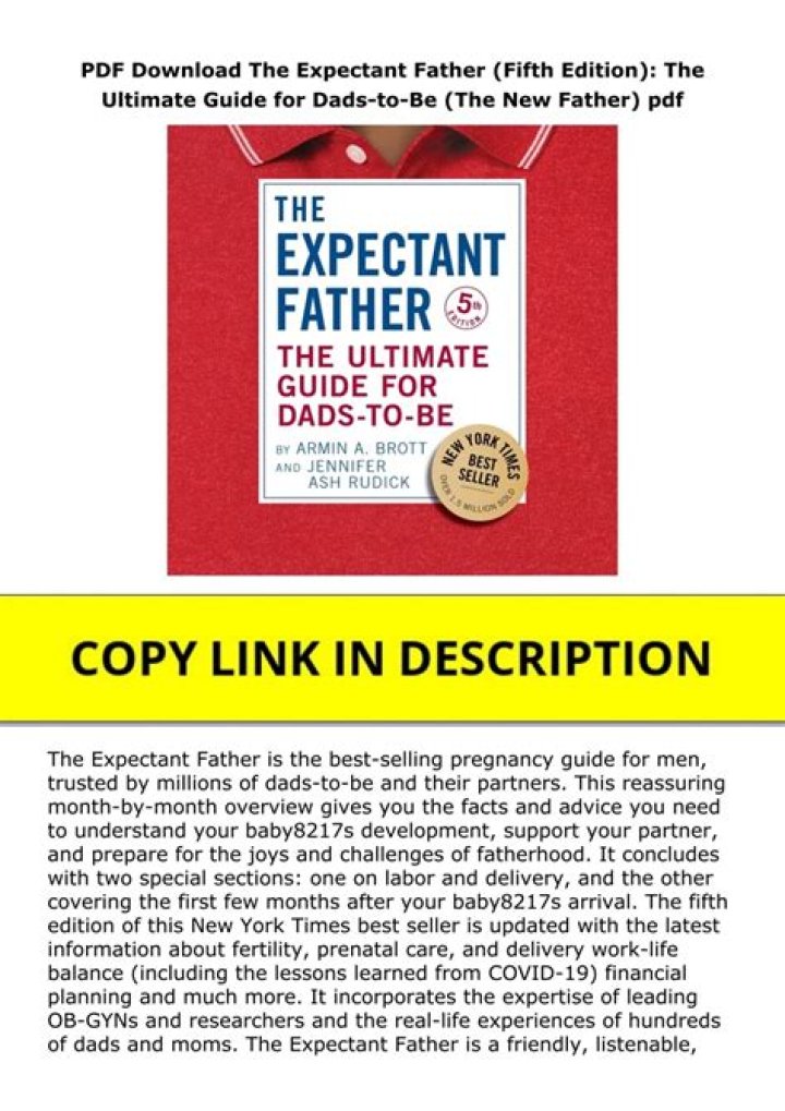 What do you write to an expectant father?