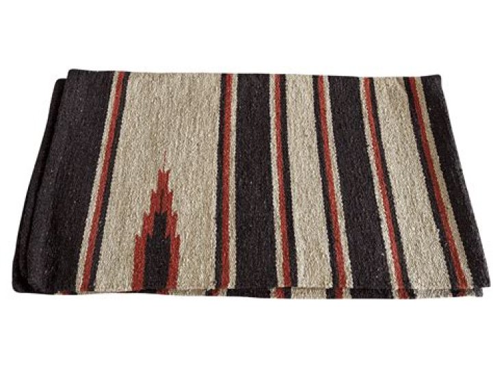 What is a Navajo saddle blanket?