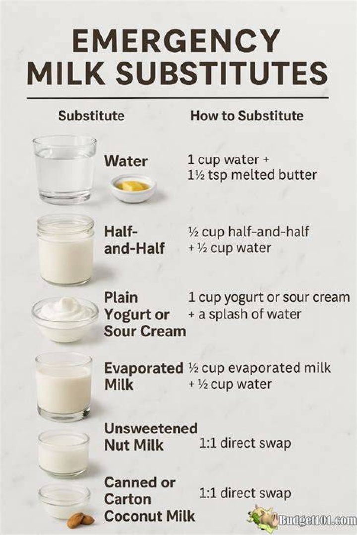 What is a substitute for milk in smoothies?