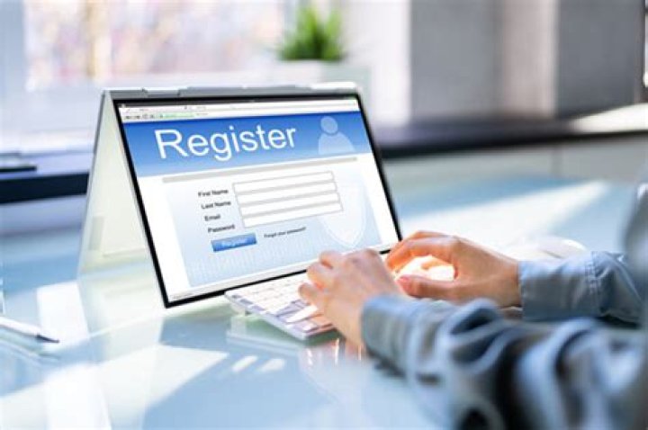What is meant by online registration?
