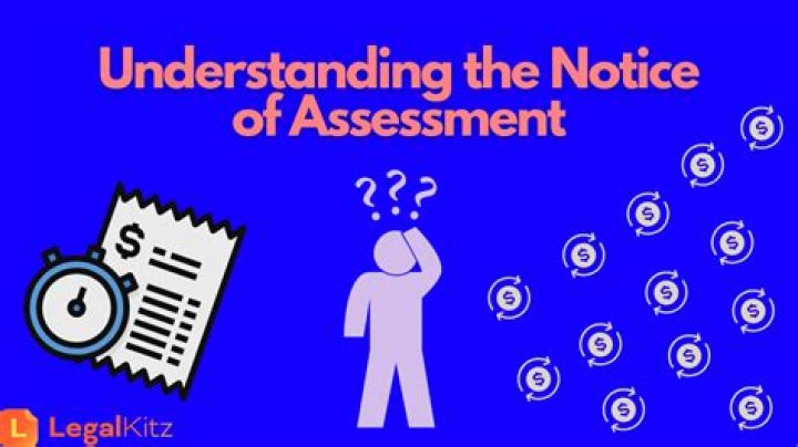What is my notice of assessment number?