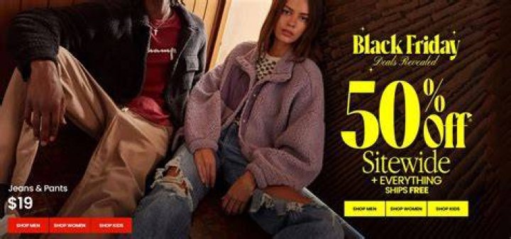 What is PacSun's Black Friday sale?
