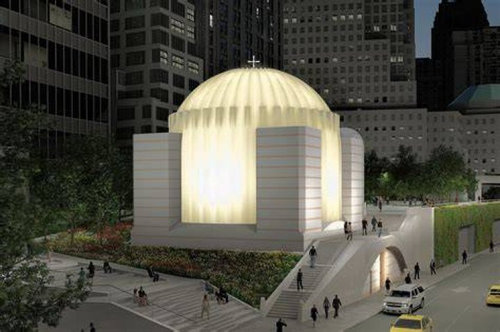 What is the church near ground zero?