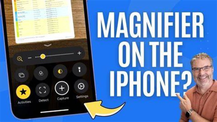 What is the magnifier app?