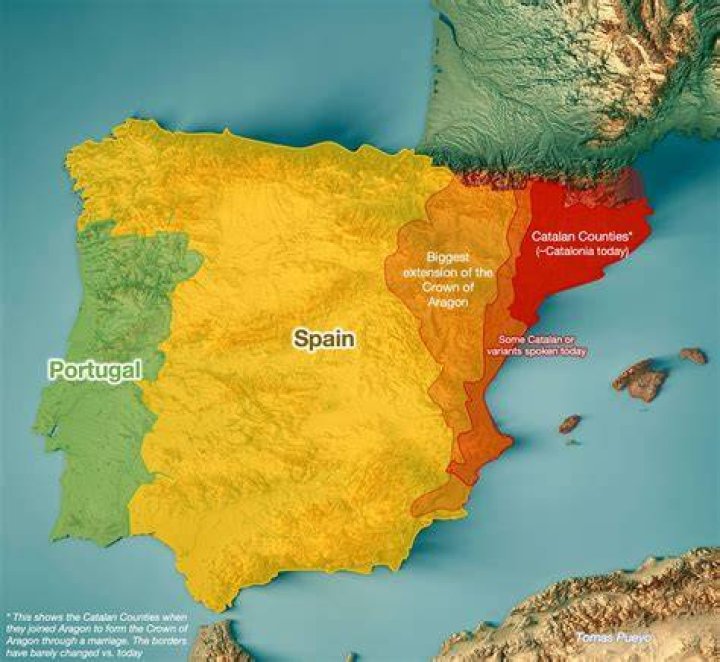 What is the southern part of Spain called?
