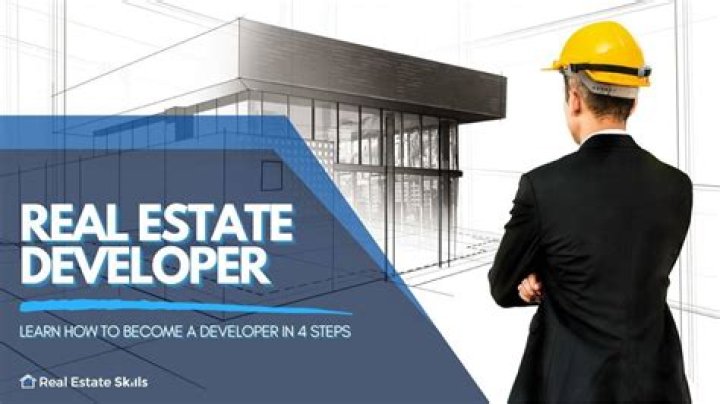 What is the work of real estate developer?