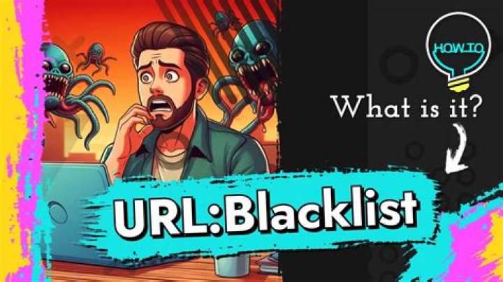What is URL blacklist Avast?