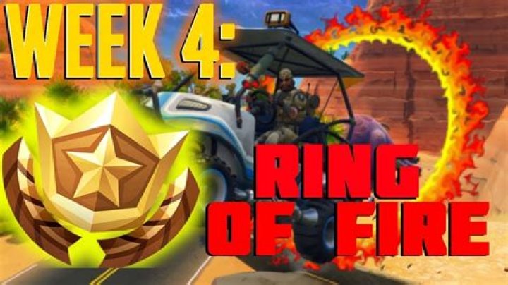 Where are the fire rings in fortnite Season 5?
