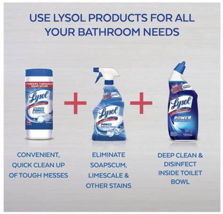 Where can I find Lysol Bathroom Cleaner?