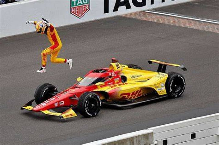 Who won today's Indy 500?