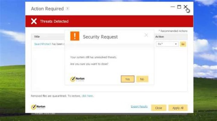 Why did my Norton disappeared?