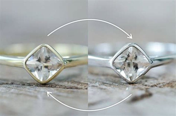 Why does gold turn white?