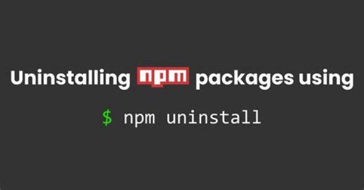 Will NPM install remove packages?